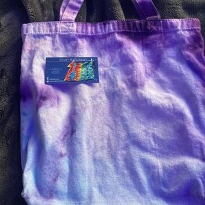 Tie-dye “beach bag”